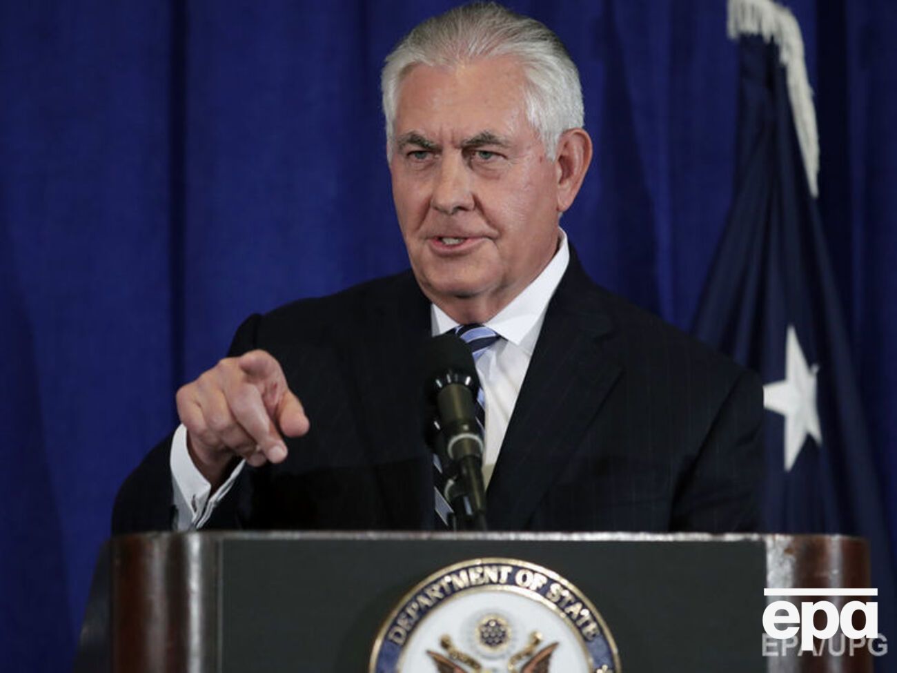 Тіллерсон: США закликають сторони до спокою, припинення обопільних звинувачень і погроз