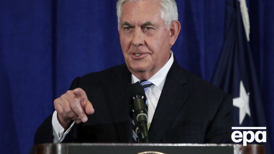 Тіллерсон: США закликають сторони до спокою, припинення обопільних звинувачень і погроз