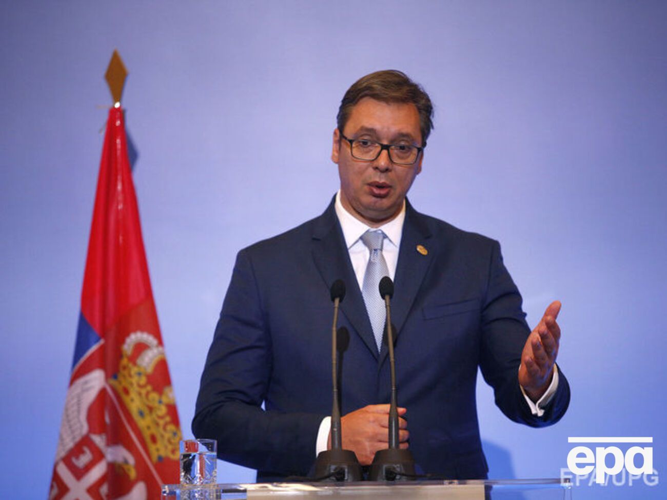 Вучич потрапив у ДТП на вулиці із круговим рухом