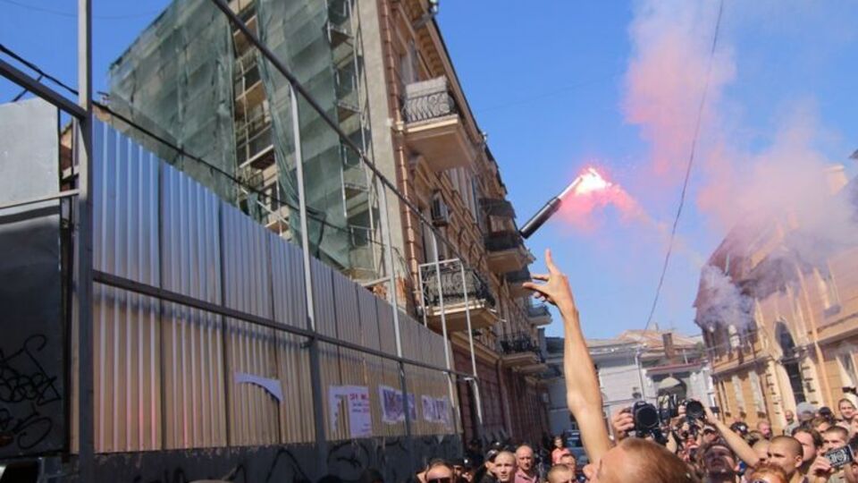 Во время акции протеста пострадало три человека