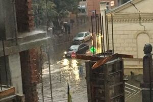 В Ивано-Франковске затопило центр