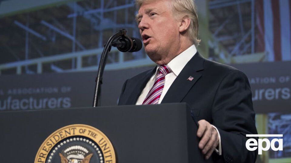 Трамп розподілив функції щодо виконання нового закону про санкції