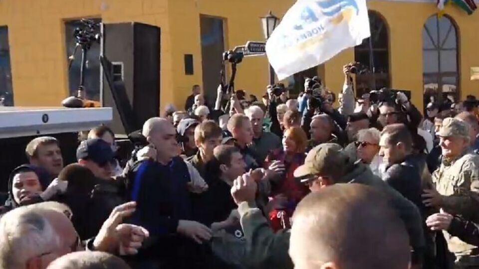 Інцидент стався біля машини з апаратурою