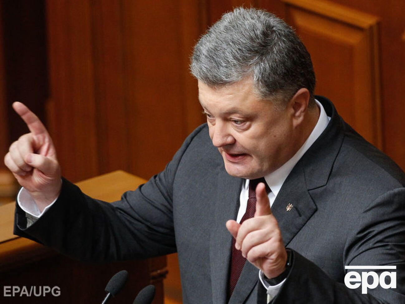 Порошенко готовится выступить перед парламентариями