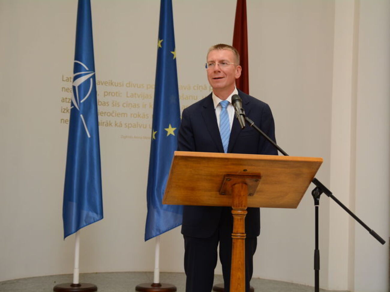 Есть доказательства, что Россия автоматизировала кампанию по дезинформации в социальных медиа, заявил&nbsp;Ринкевичс