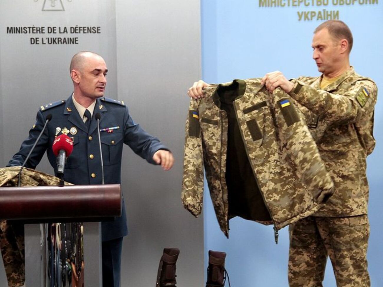 Одежда разрабатывается с учетом стандартов НАТО и пожеланий военнослужащих
