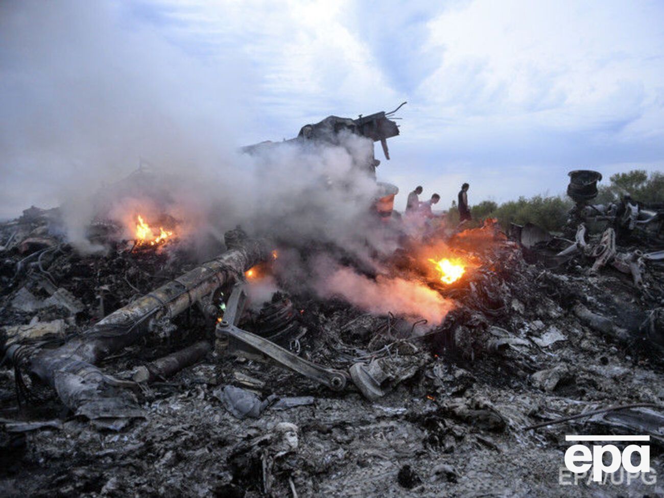 Самолет был сбит в июле 2014 года