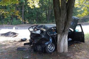 Один человек погиб, один серьезно пострадал в ДТП в Харькове