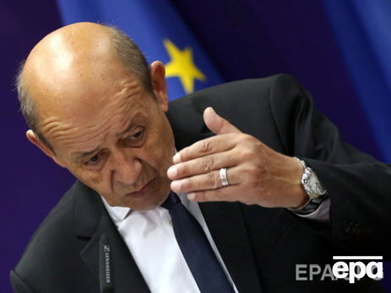 Ле Дриан: Режим прекращения огня на Донбассе должен продолжаться