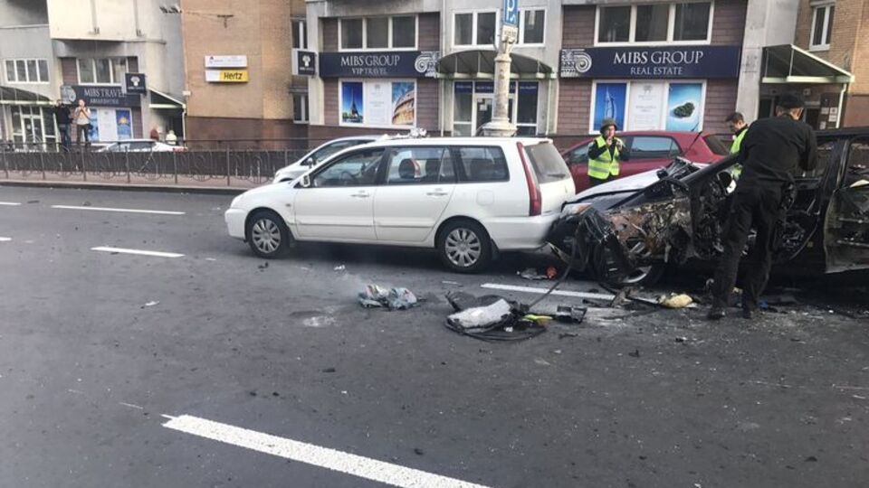 Аброськин прибыл на место взрыва