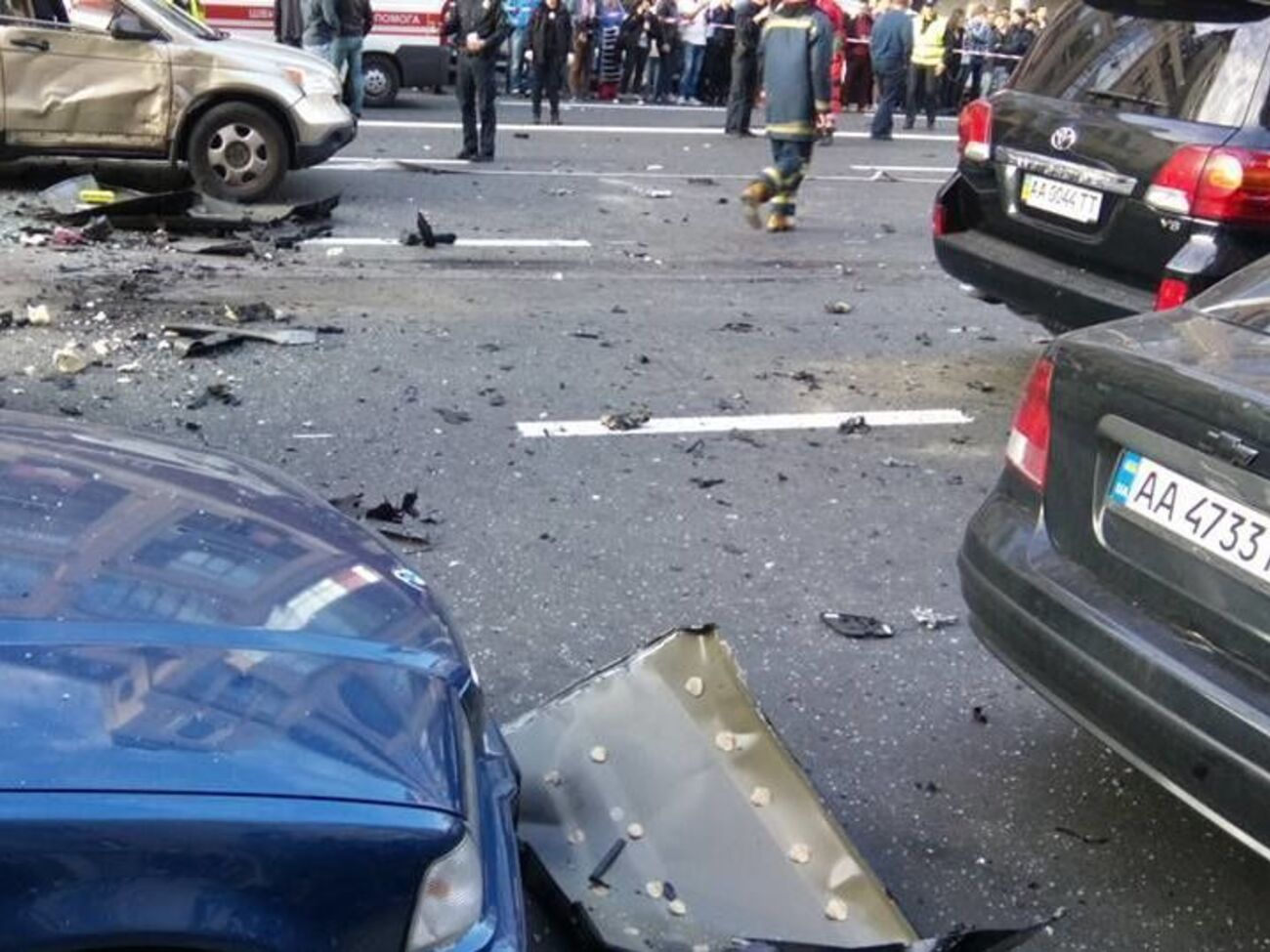 Вибух авто в Києві стався ввечері 8 вересня