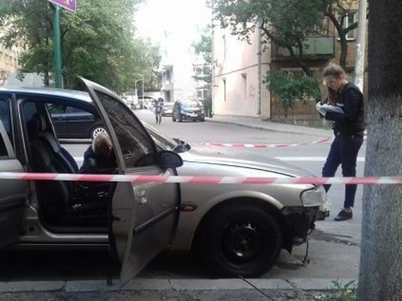Авто Opel злоумышленники оставили на улице Белорусской