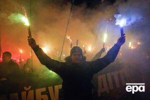 У Києві відбувся марш на честь Бандери
