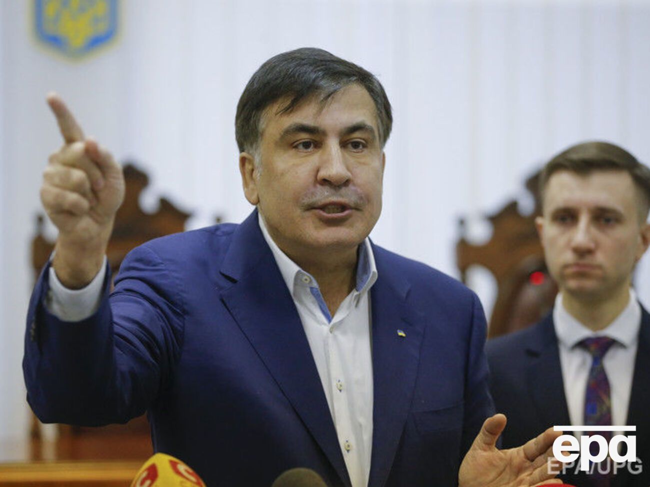 Саакашвили не захотел предоставлять следствию образцы голоса