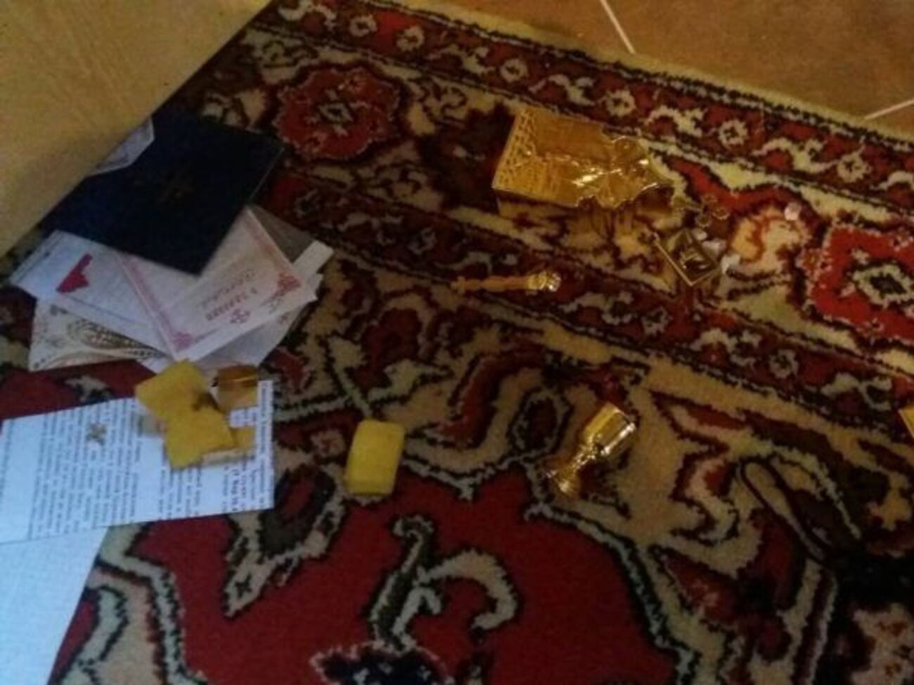 Храм обокрали 12 января