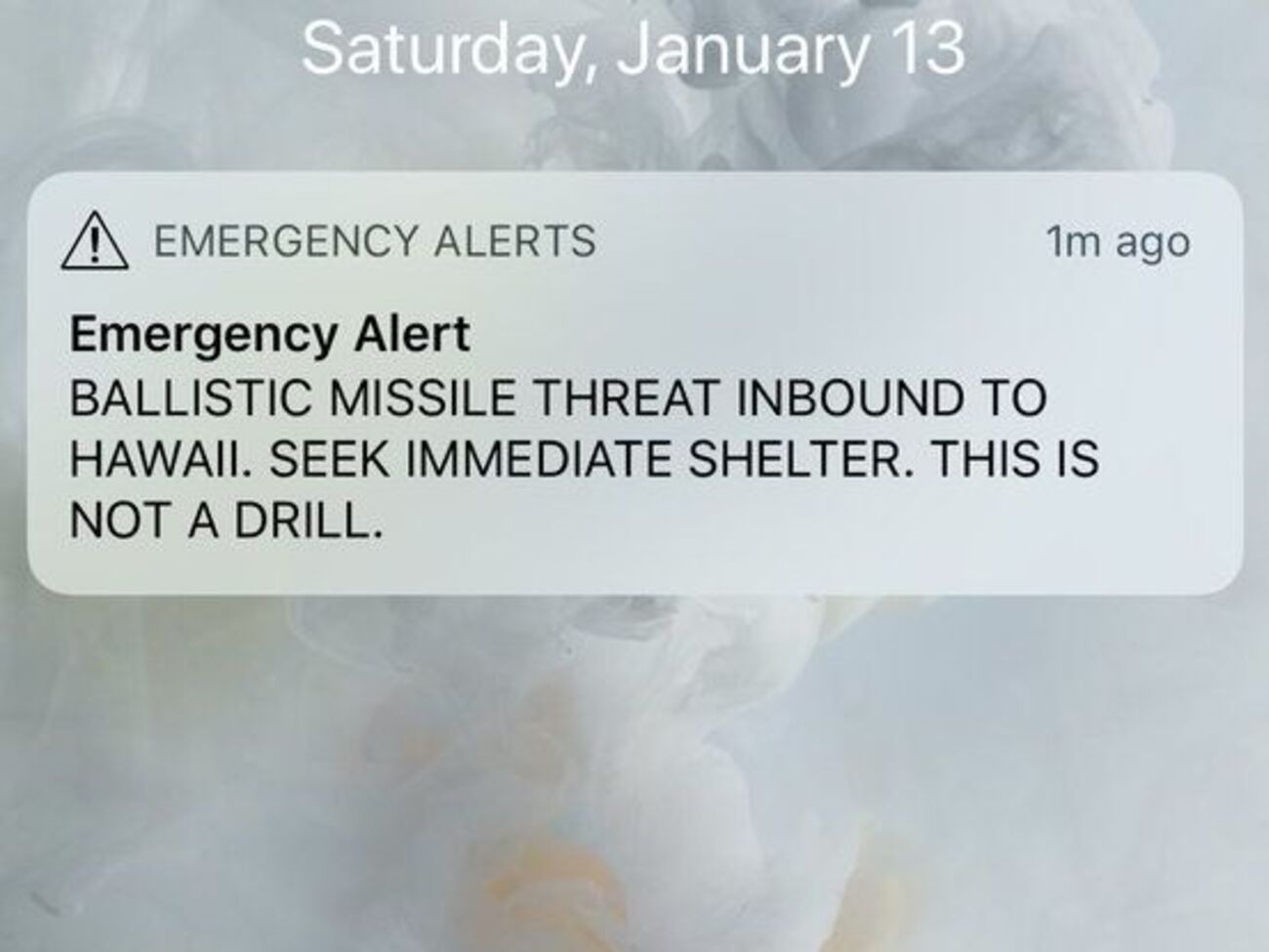 "Це не навчання", &ndash; зазначали в повідомленнях