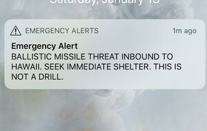 "Це не навчання", – зазначали в повідомленнях