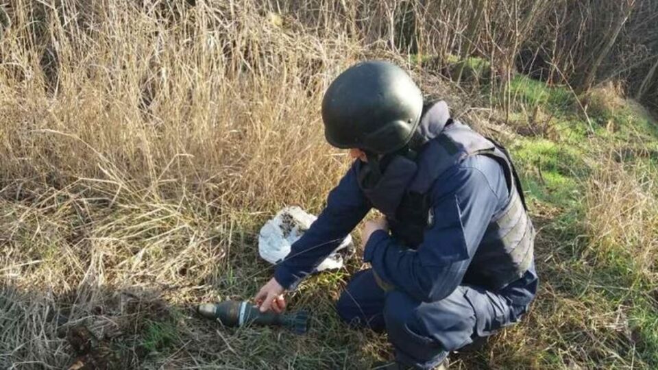 Вибухотехніки обстежили майже всю ділянку з боєприпасами, площа якої становить приблизно 1,5 га