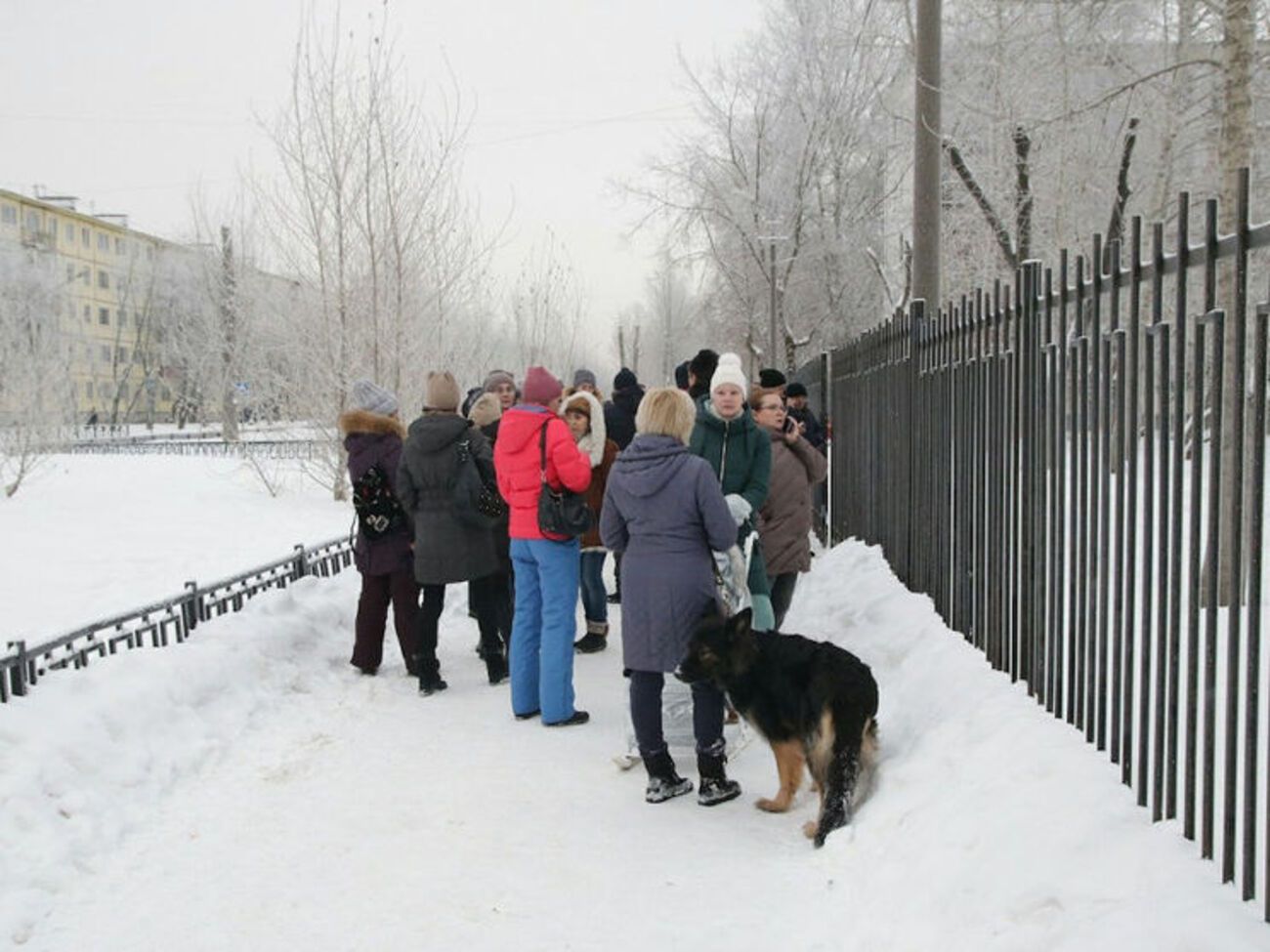 После нападения школьников эвакуировали