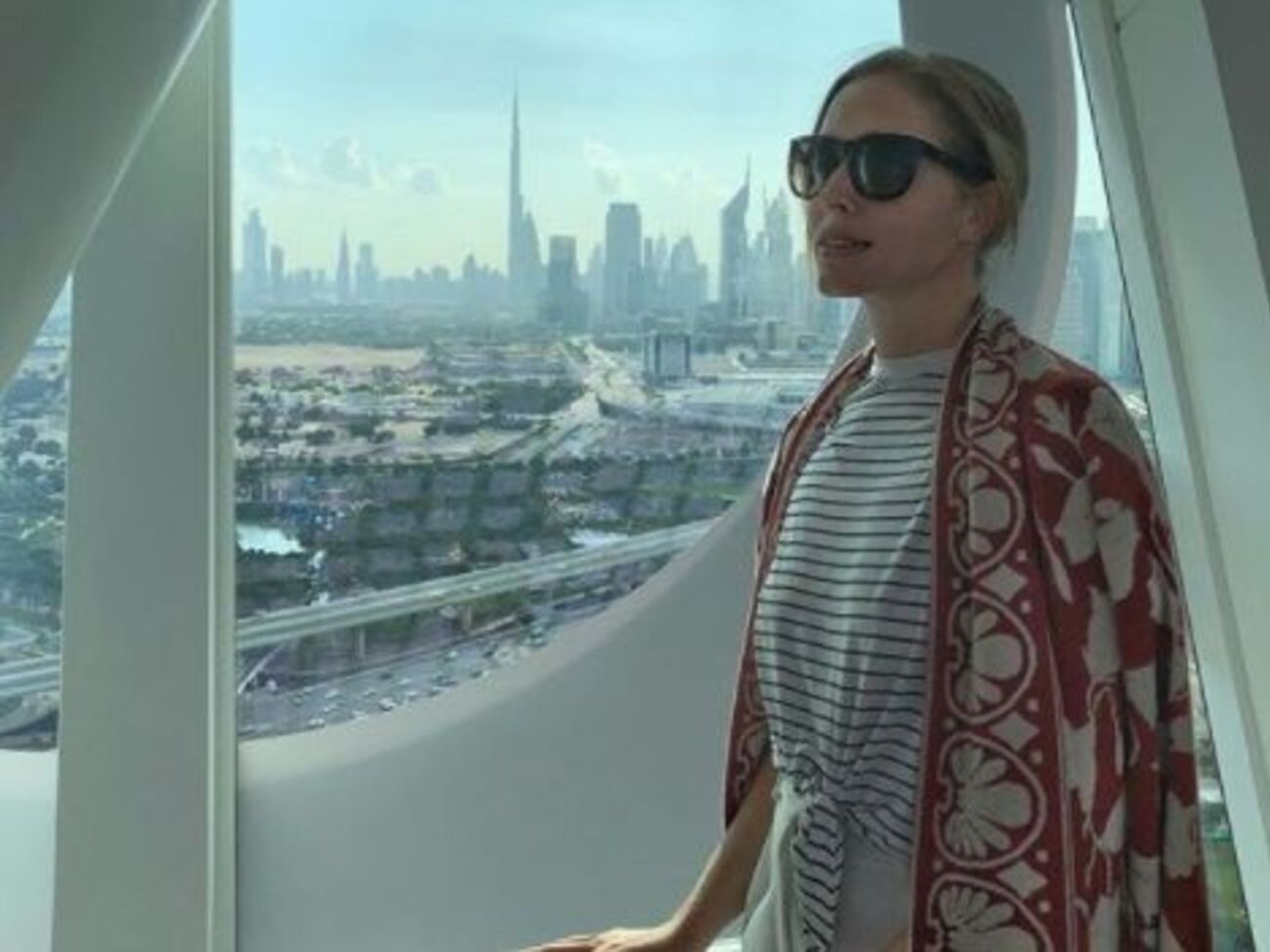 Ведущая с семьей уже вернулась из отпуска в ОАЭ