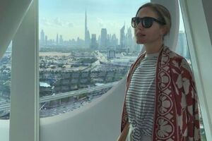 Ведущая с семьей уже вернулась из отпуска в ОАЭ