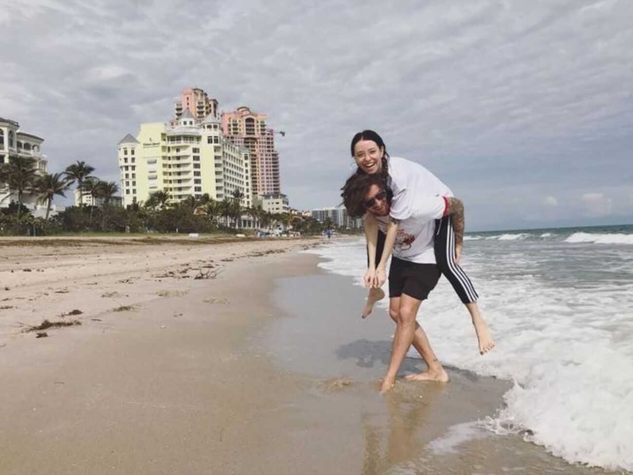 Дорофеева и Дантес женаты более двух лет