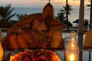 Полякова отдыхает на Шри-Ланке