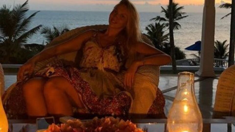 Полякова отдыхает на Шри-Ланке