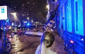 В Антверпене здание разрушено взрывом