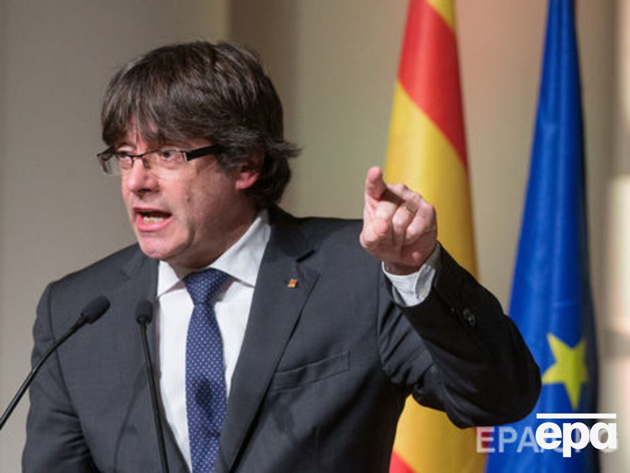 Пучдемон находится в Брюсселе