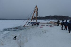 В Иркутской области топят автотехнику