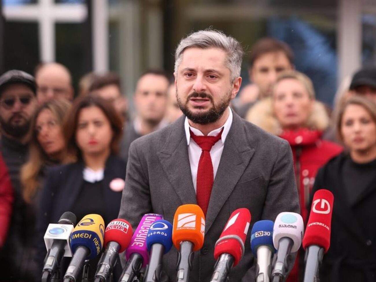 Гварамію занесли до бази "Миротворця" 15 січня