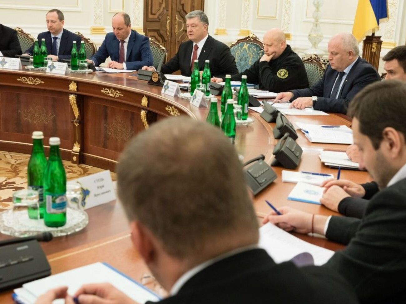 Сегодня прошло заседание СНБО