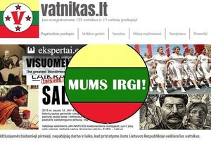 Заглавная страница сайта Vatnikas