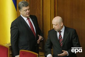 Соня Кошкина считает, что Порошенко и Турчинов "приросли" друг к другу