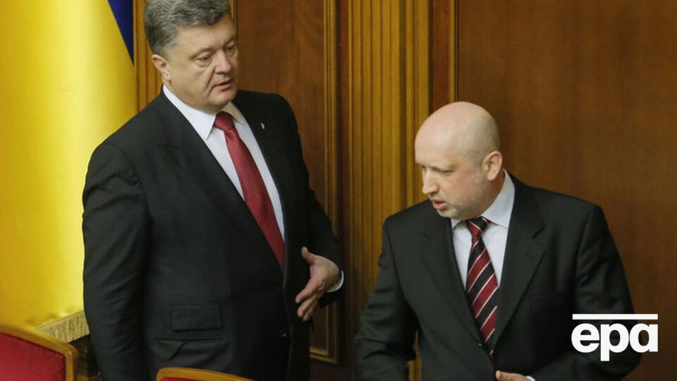 Соня Кошкіна вважає, що Порошенко і Турчинов "приросли" один до одного