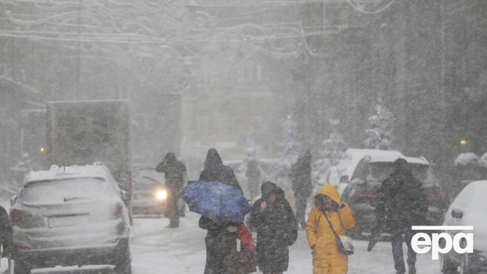 В Украине ожидаются снегопады