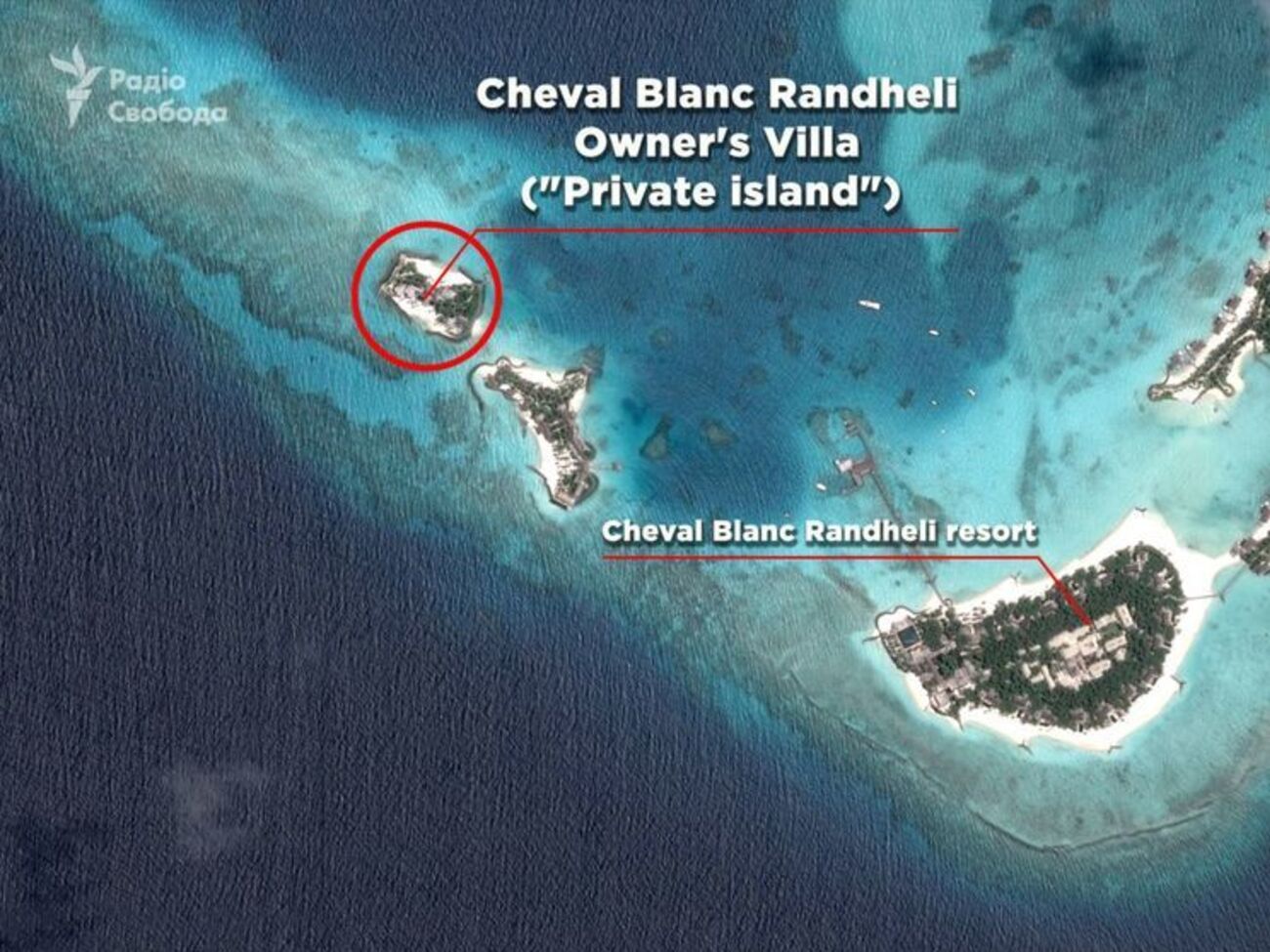 По данным "Схем", президент Порошенко снял для отдыха целый остров