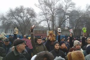 Акция прошла сегодня утром