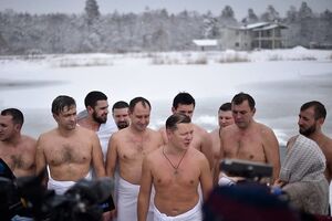 Ляшко празднует Крещение