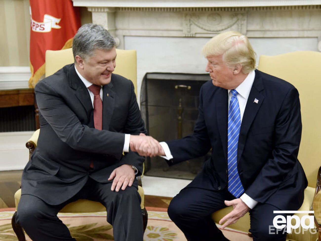 Порошенко і Трамп у 2017 році провели дві зустрічі