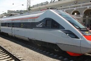 Потяг загорівся в дорозі