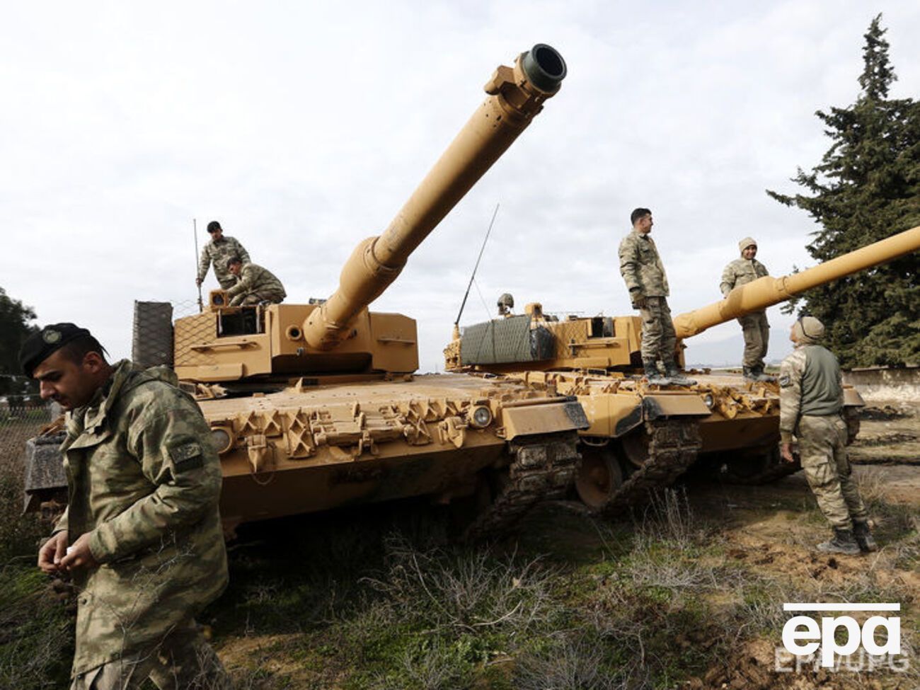 Турция проводит операцию "Оливковая ветвь" на территории Сирии