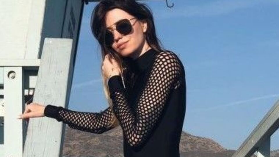 Дорофеева позировала в Лос-Анджелесе