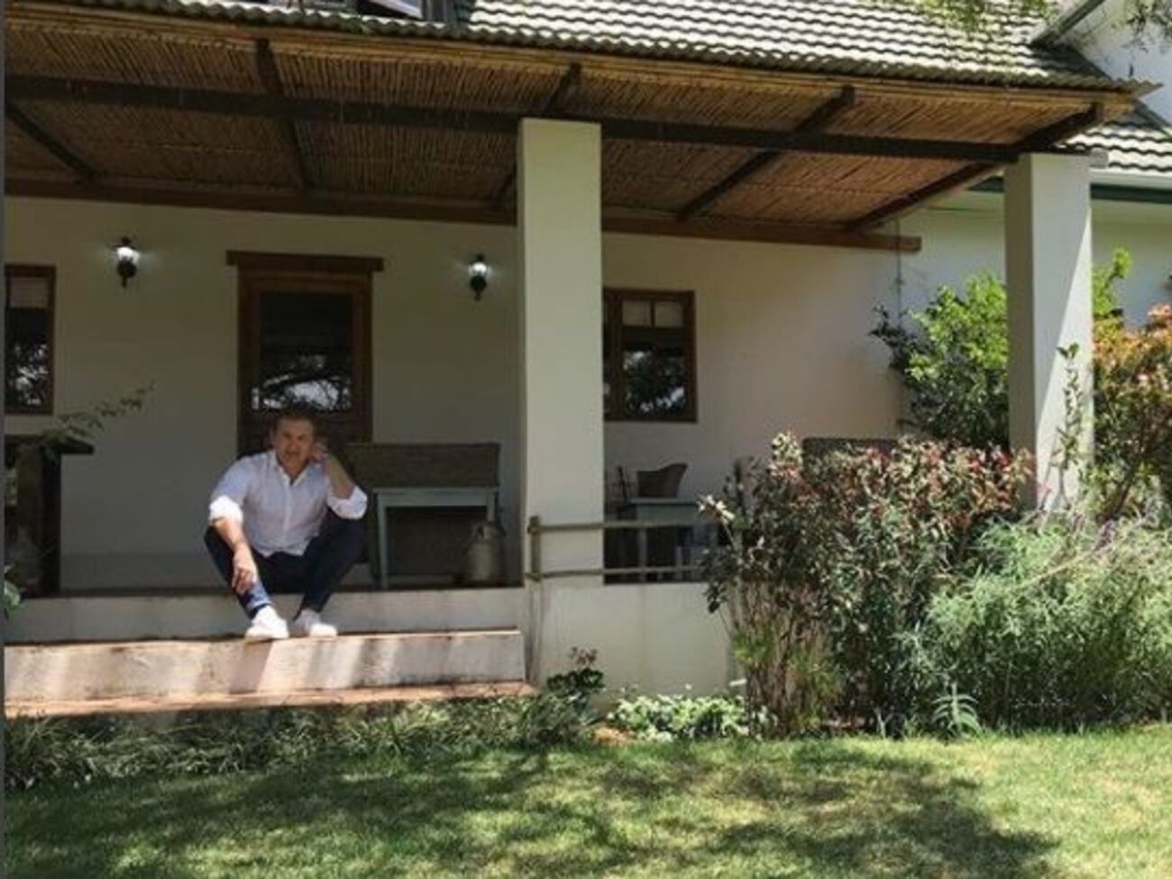 Пара отдыхает в ЮАР