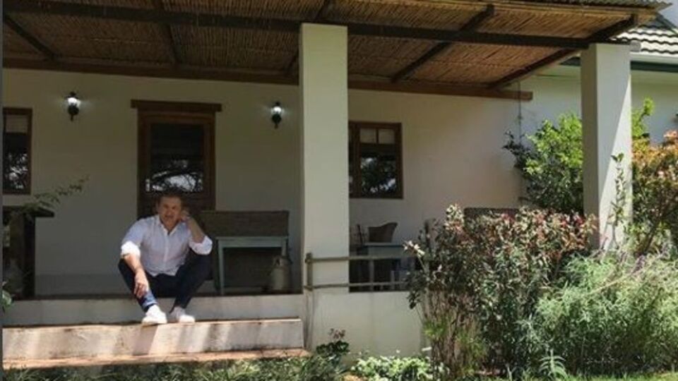 Пара отдыхает в ЮАР