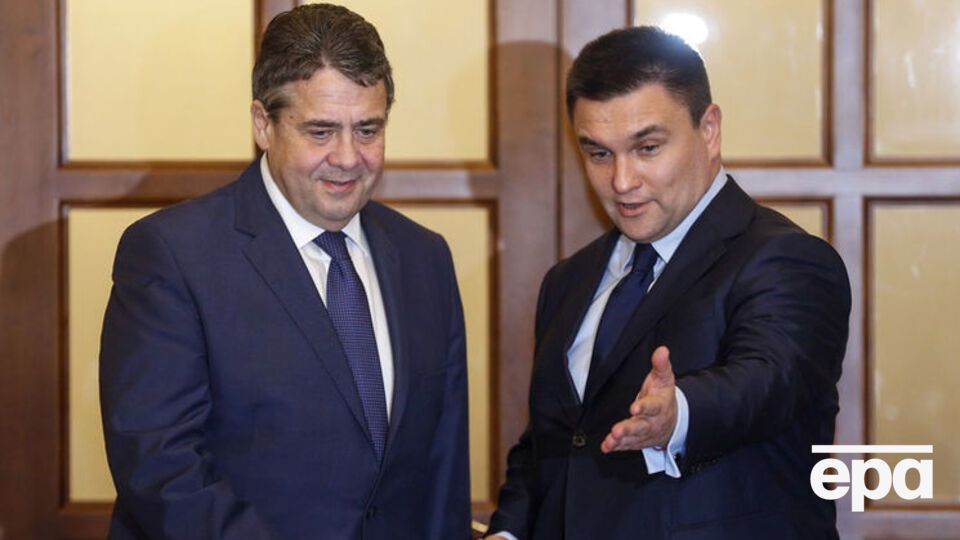 Клімкін і Габріель обговорять санкційну політику щодо Росії