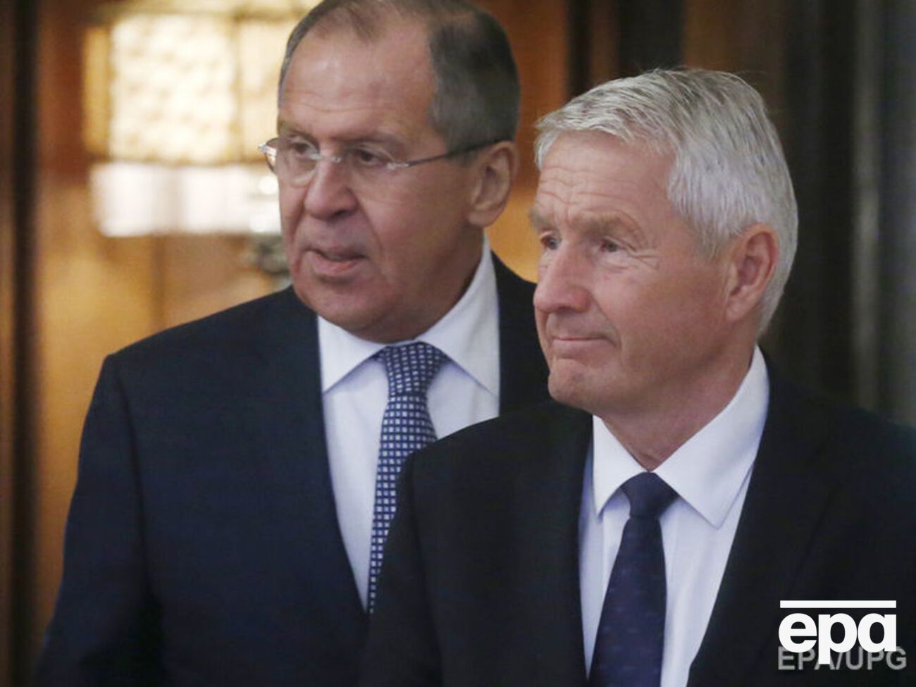 Восени Ягланд обговорював із главою МЗС РФ Лавровим перспективи участі росіян у роботі Ради Європи