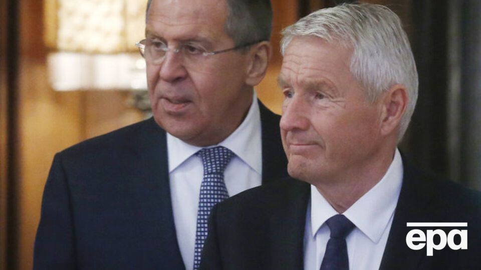 Восени Ягланд обговорював із главою МЗС РФ Лавровим перспективи участі росіян у роботі Ради Європи