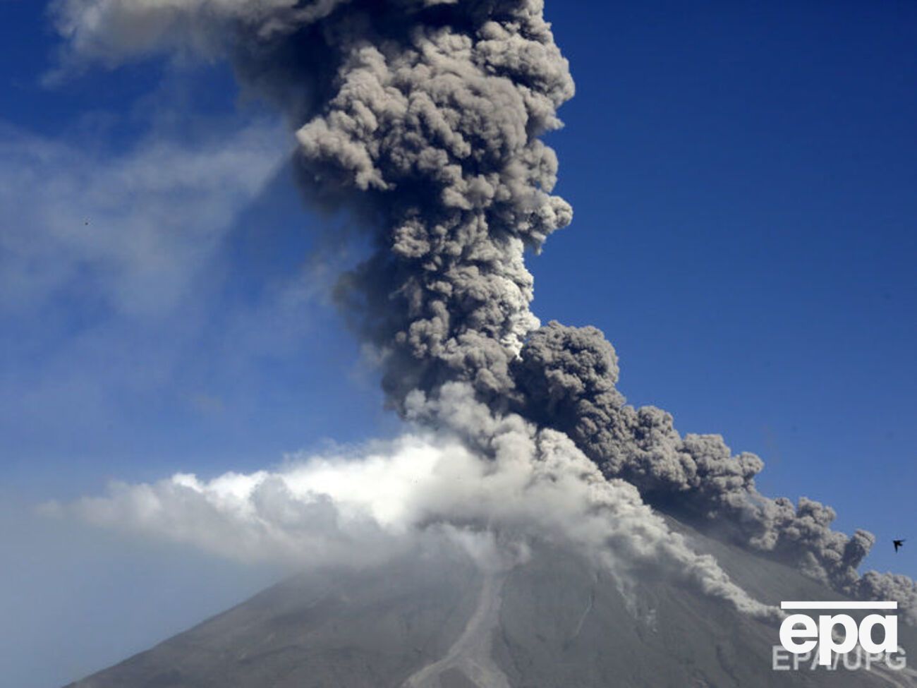 Вулкан проснулся на прошлой неделе